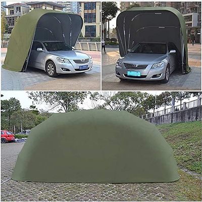 Proteção automática de veículos sem esforço Tenda automática de garagem retraível para motocicletas e SUVs