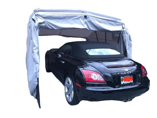 Proteção automática de veículos sem esforço Tenda automática de garagem retraível para motocicletas e SUVs