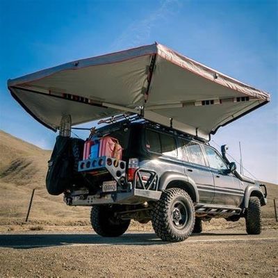 2024 Mais recente Nice 270 Tenda de telhado de carro retrátil com parede à prova de UV
