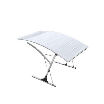 Canopy de garagem de automóveis dobrável Estrutura curva de estrutura solar Telhado para veículos S/M/L/XL