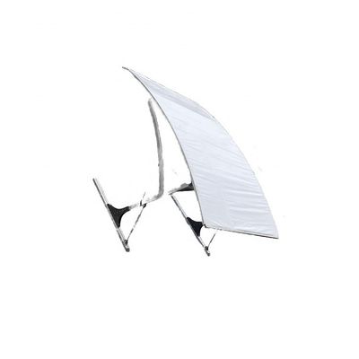 Canopy de garagem de automóveis dobrável Estrutura curva de estrutura solar Telhado para veículos S/M/L/XL