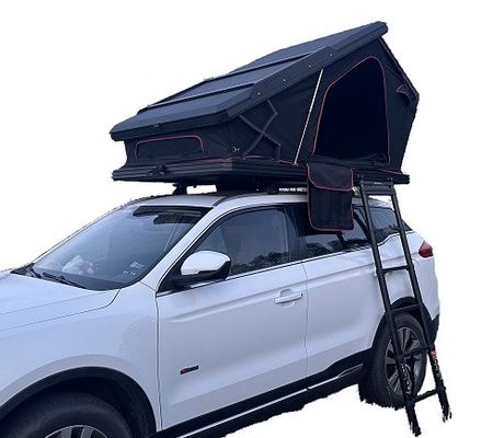 Tenda de carro triangular leve de casca dura de alumínio para 2 pessoas estilo Z 211X130 para acampamento
