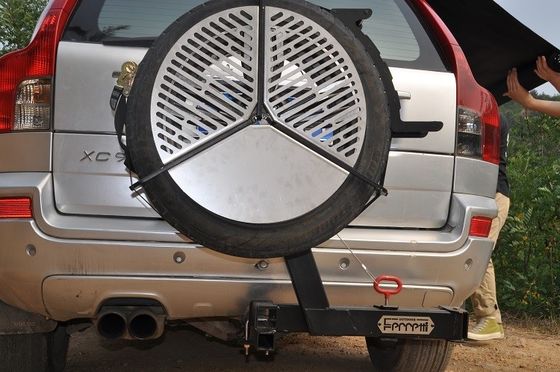150 kg Capacidade de veículo off-road Repositorio de pneus de reposição Material de aço durável para Audi 0 TD
