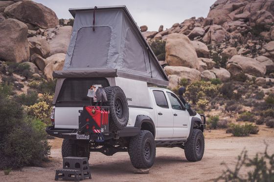 5ft Tacoma tenda de alumínio caminhão cama Camper dossel para Tacoma G3 sem instalação de perfuração