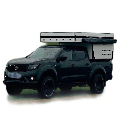 Estrutura em alumínio Stadard Camper Top com rack para F150 Hard Camper Shell Pickup
