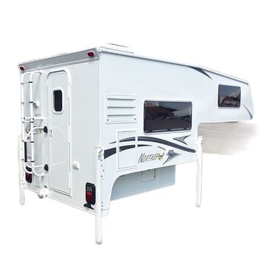 Estrutura em alumínio Stadard Camper Top com rack para F150 Hard Camper Shell Pickup