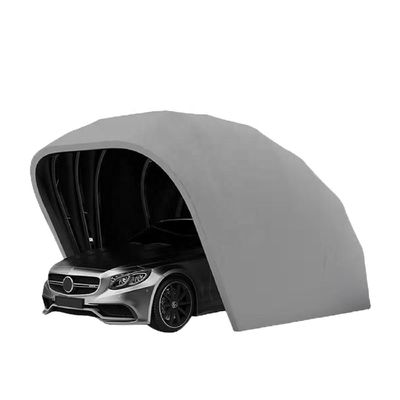 2024 Garagem de carro dobrável de luxo com cor cinzenta e material de alumínio durável