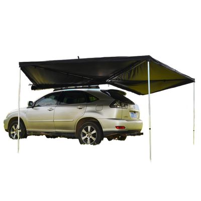 200X250 Tamanho 270 Graus Car Foxwing 4WD Free Standing Awning com LED e Alumínio Shell
