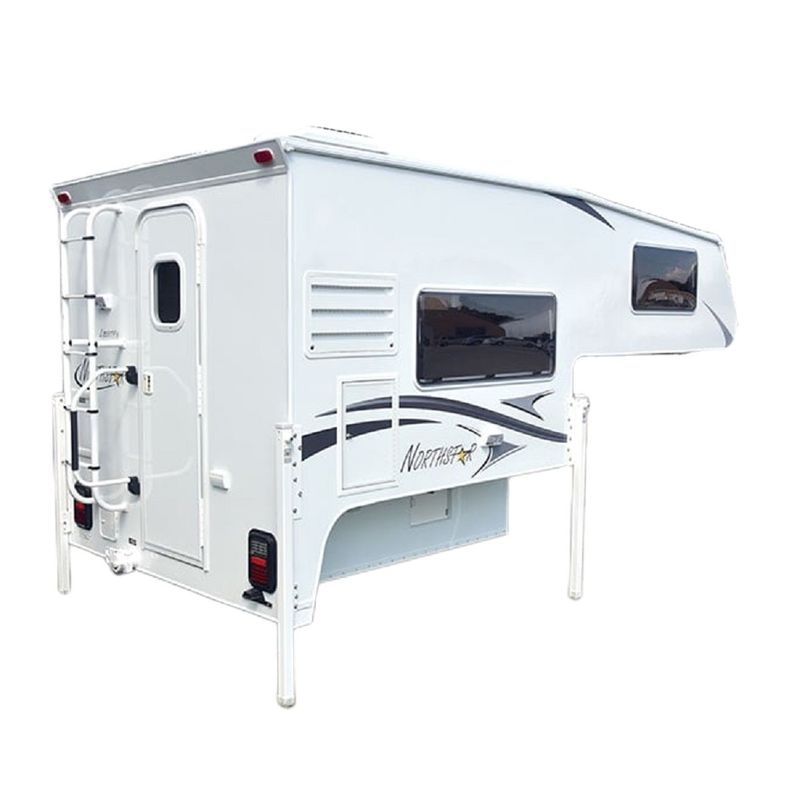 TOYOTA TRUCK Camper Shell Deslize com chuveiro FRP 4X4 Kindle Long Box Pickup Corpo feito